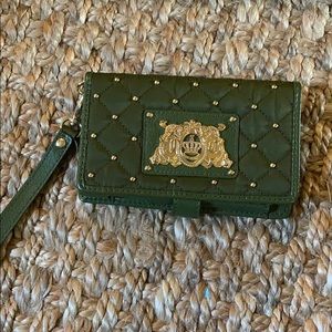 JUICY COUTURE army green wallet
